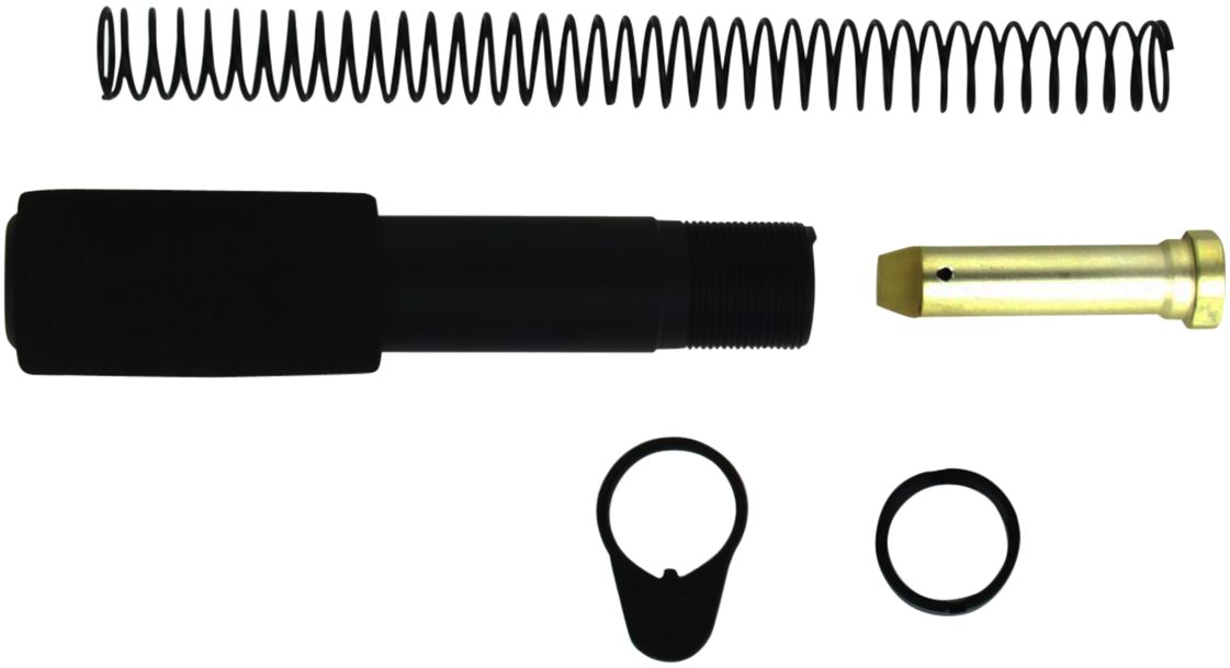 TacFire AR-15 Pistol Buffer Tube Kit with Standard End Plate
