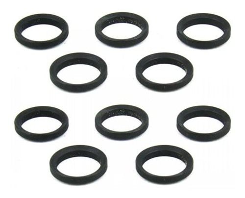 TacFire AR-10 Muzzle Brake Crush Black Washers - 10/ct