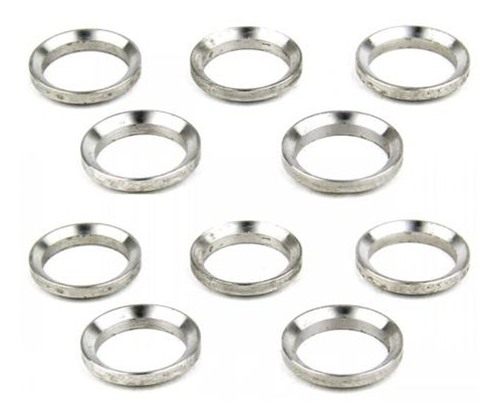 TacFire AR-10 Muzzle Brake Crush Stainless Steel Washers - 10/ct