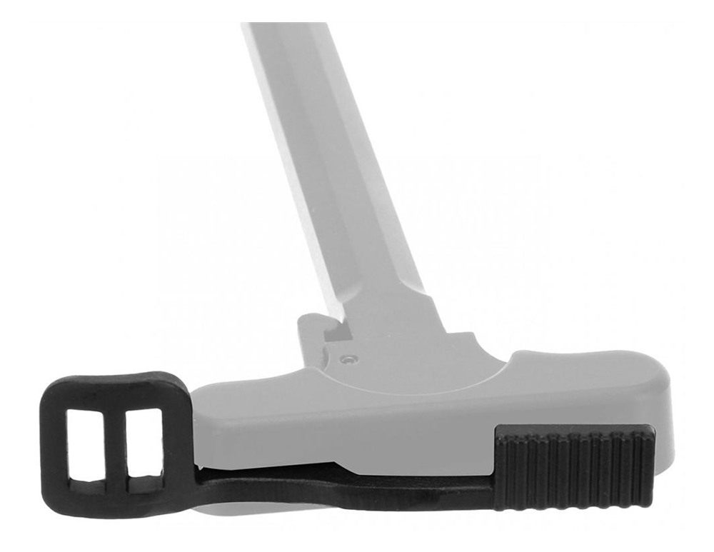 Tacfire AR15 Ambidextrous Charging Handle Black Hardcoat Anodized Aluminum view 3