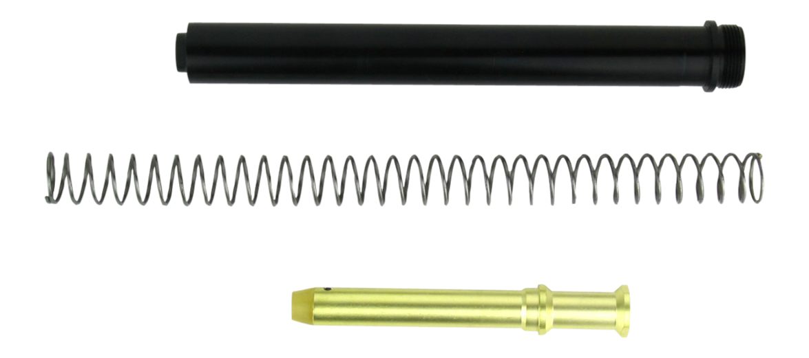 Tacfire MAR110 A2 Mil-Spec Buffer Tube Kit 223 Rem 5.56x45mm Nato AR-15 Bla