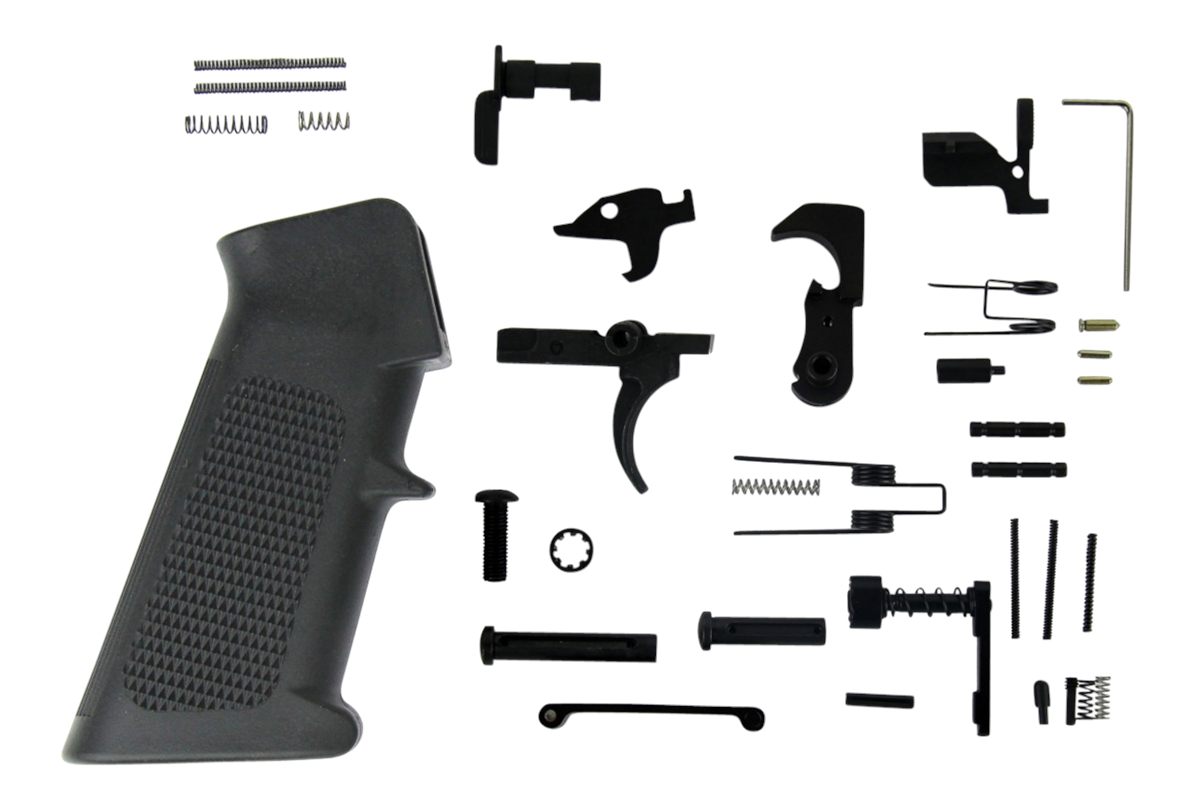 Tacfire LPK01USA AR-15 Parts Kit Black A2 Grip