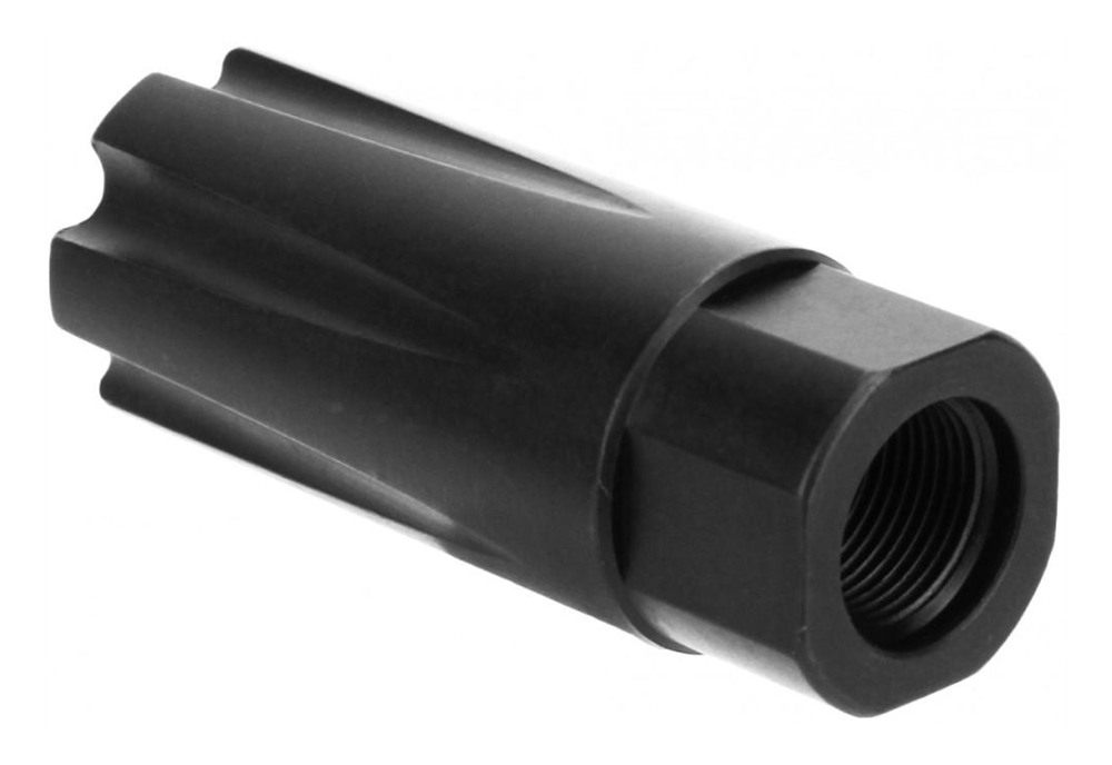 Tacfire MZ1020 Linear Compensator Black Nitride Steel with 1/2in-28 tpi Thr view 2