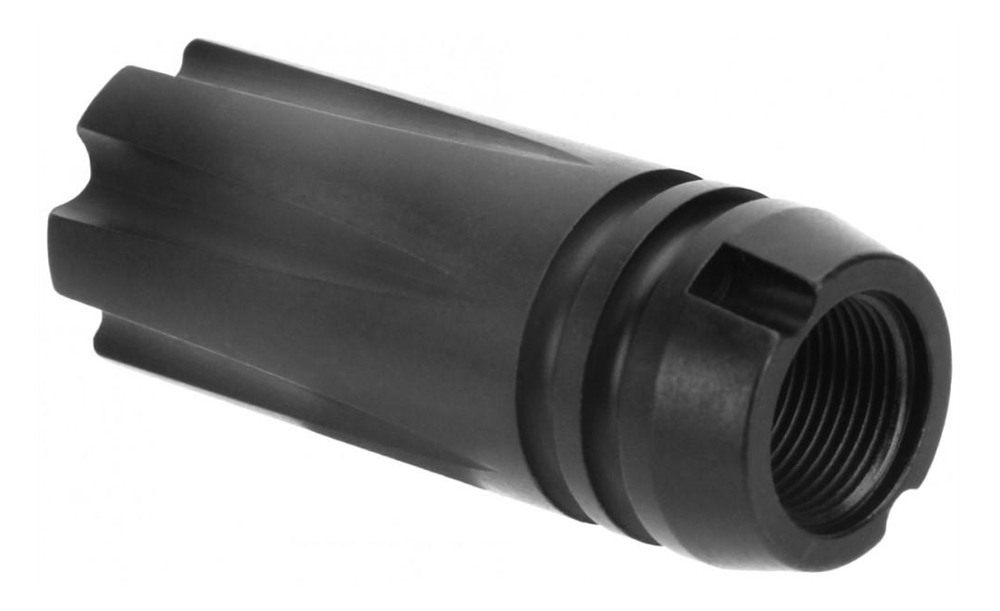 Tacfire MZ2020 Black Nitride Steel M14x1 LH Threads 2.30in OAL 0.87in Diame view 4
