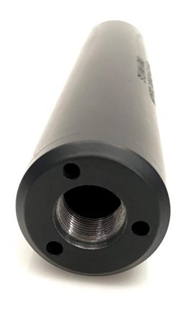 10 Ring Sylvan Arms Tomcat Titanium Suppressor .22 LR 1/2x28 Thread Black view 3