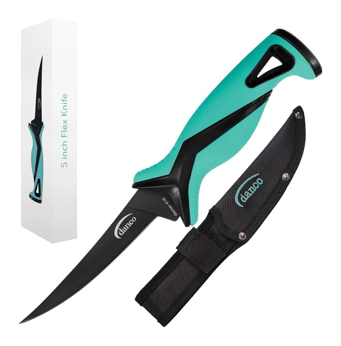 Danco Pro Series 5in Fillet Knife | Full Tang German G4116 Stainless-Steel