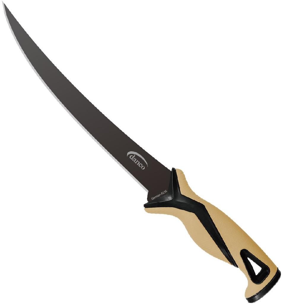 Danco Pro Series 9in Fillet Knife | Full Tang German G4116 Stainless-Steel view 2