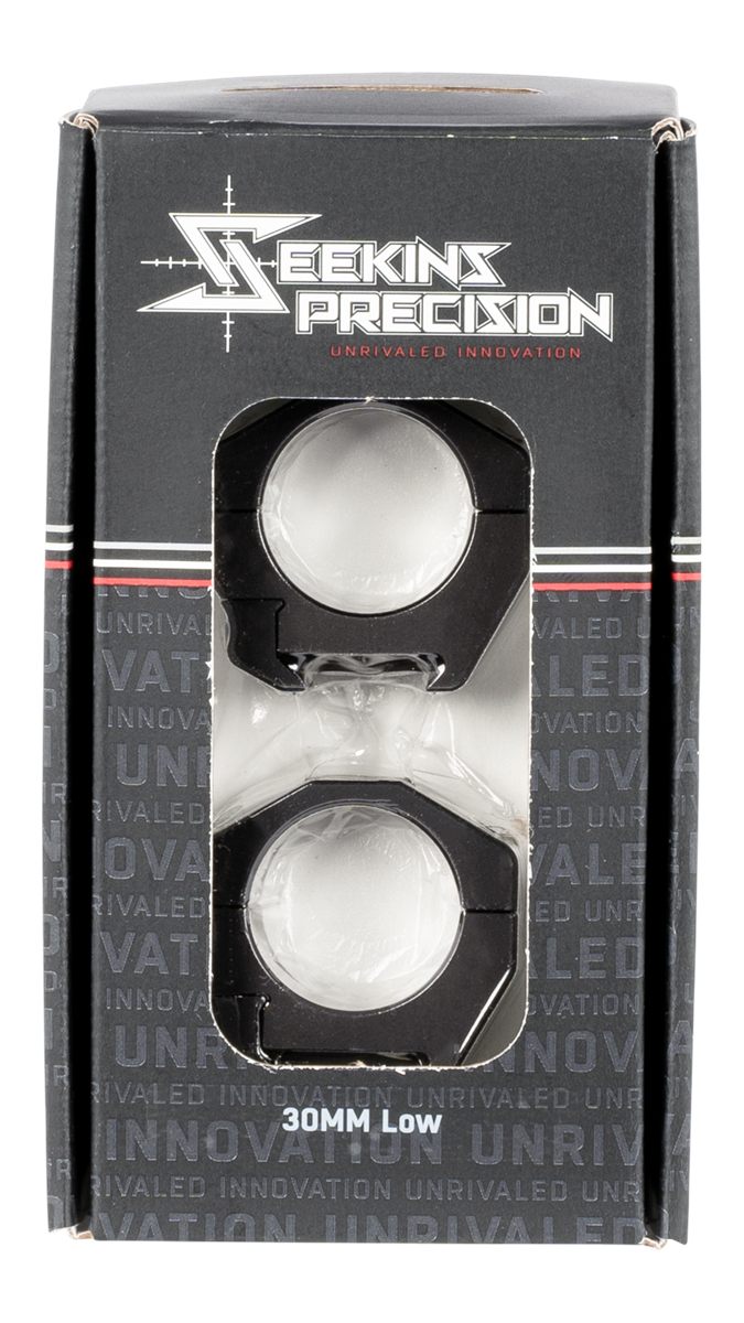 Seekins Precision 0010620002 Scope Rings Matte Black 30mm Low