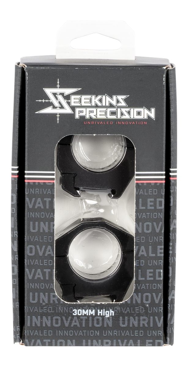 Seekins Precision 0010620012 Scope Rings Matte Black 30mm High