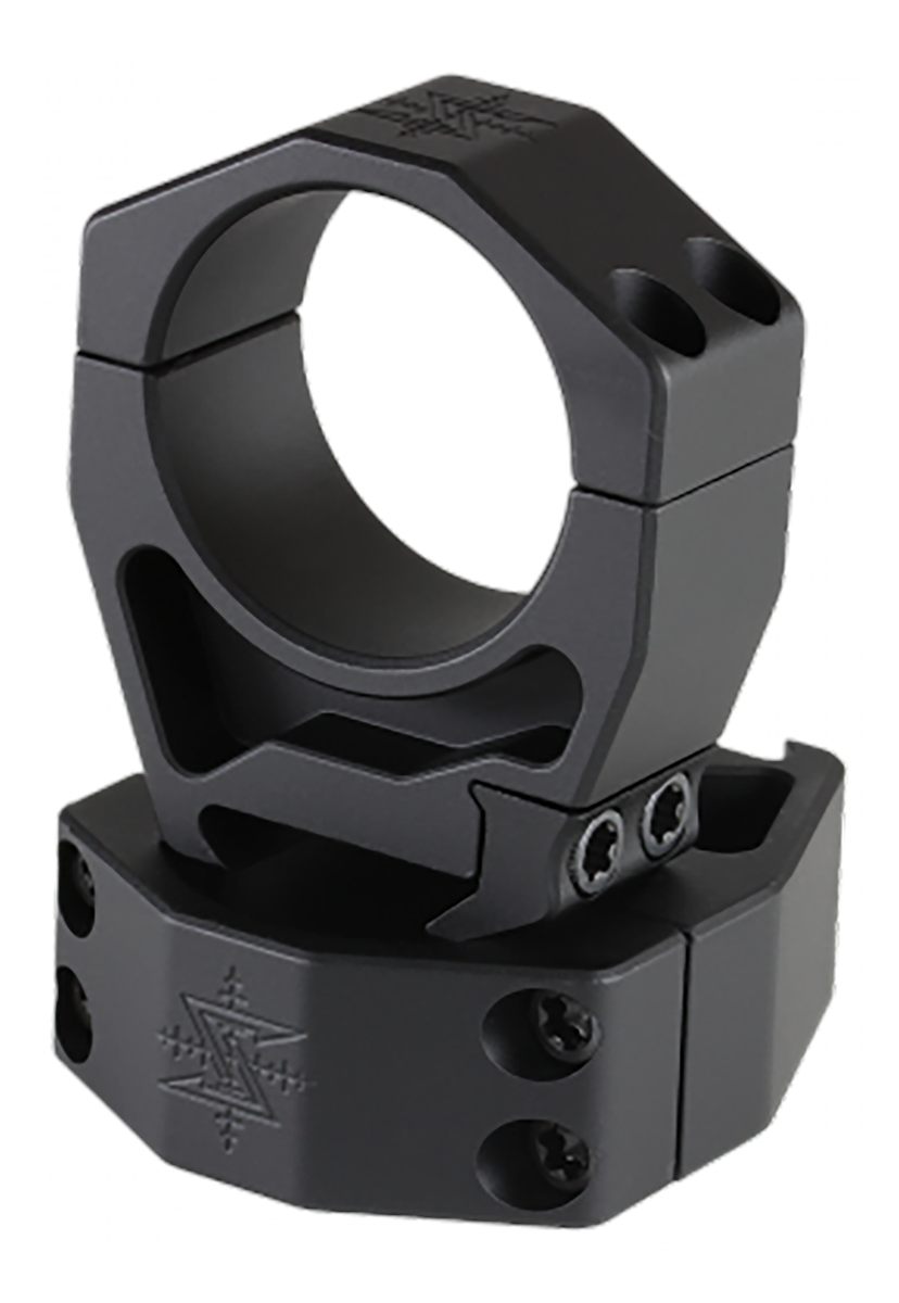 Seekins Precision 0010640004 Scope Rings Matte Black 35mm High view 2