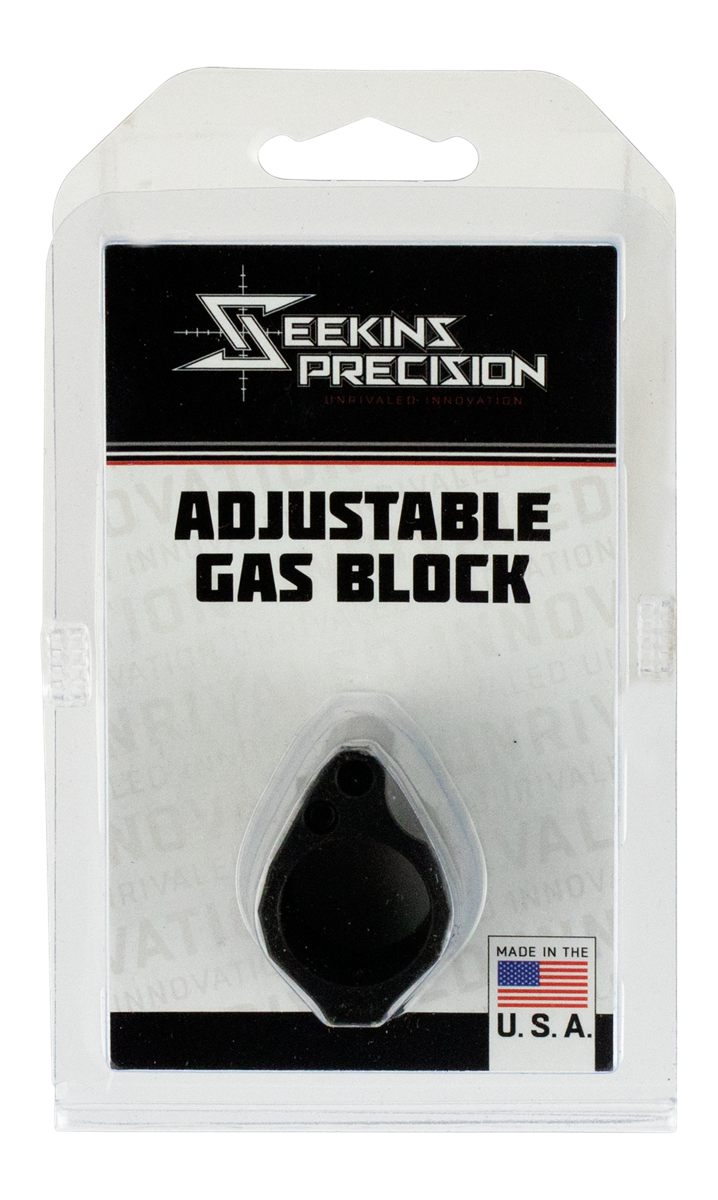 Seekins Precision 0011510031 Low Profile Adjustable Gas Block 1.37in x .94i