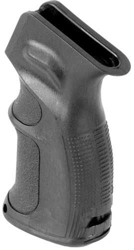 J E Machine Tech AK47 Ergonomic Operator Pistol Grip Single Groove BLK view 2