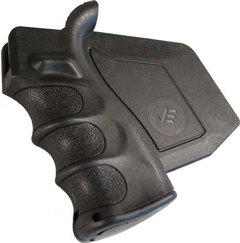 J E Machine Tech JE Featureless Paddle Grip Ergonomic CA Compliant Black