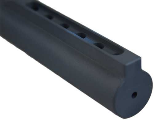 J E Machine Tech AR15/AR10 Milspec 6-POS REC Extension Buffer Tube BLK view 2