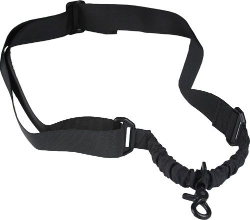 J E Machine Tech JE Sling 1 Point Bungee Black