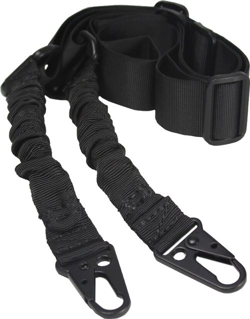 J E Machine Tech JE Sling 2 Point Bungee Black