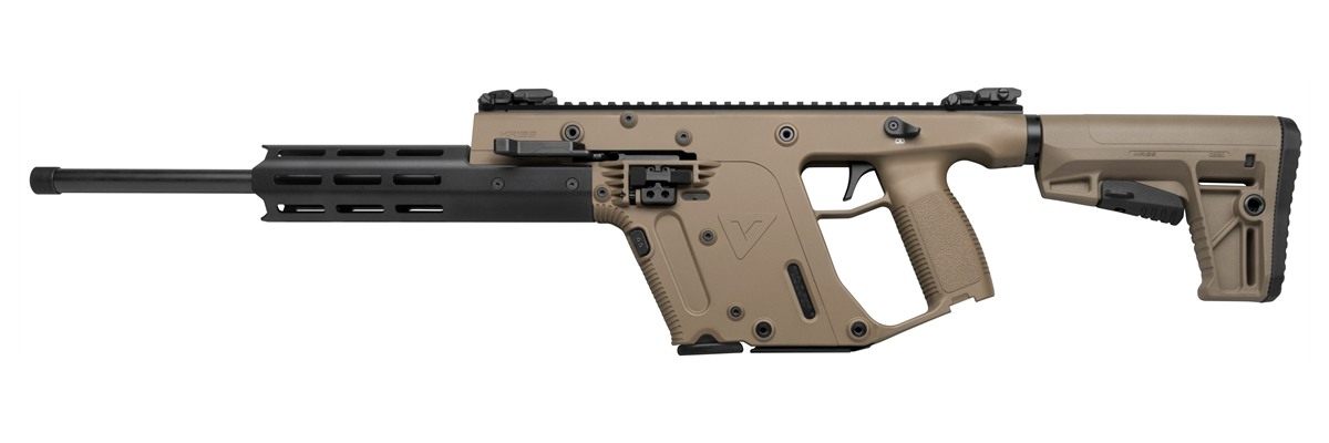 KRISS USA KV22CFD00 Vector CRB Gen2 Full Size 22 LR 10+1 16in Black Threade