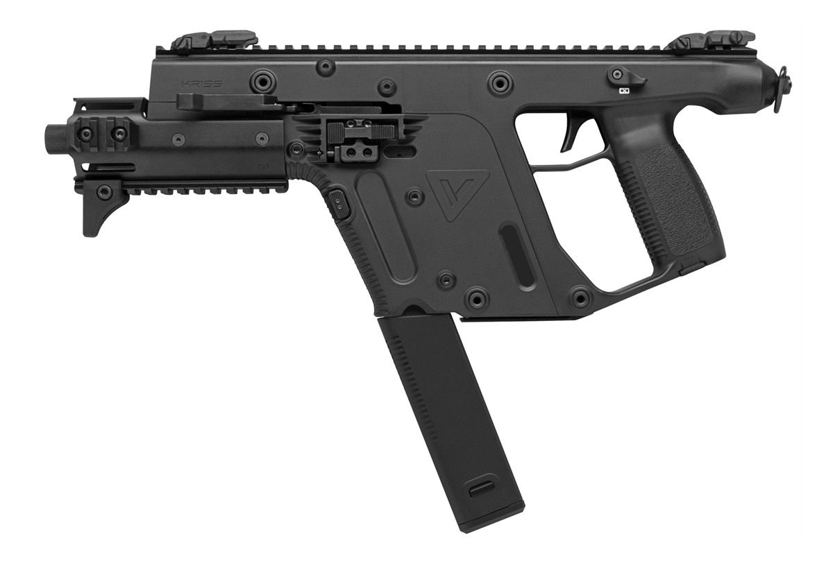 KRISS USA KV10PBL30 Vector SDP Enhanced G2 10mm Auto 33+1 6.50in Black Nitr view 2