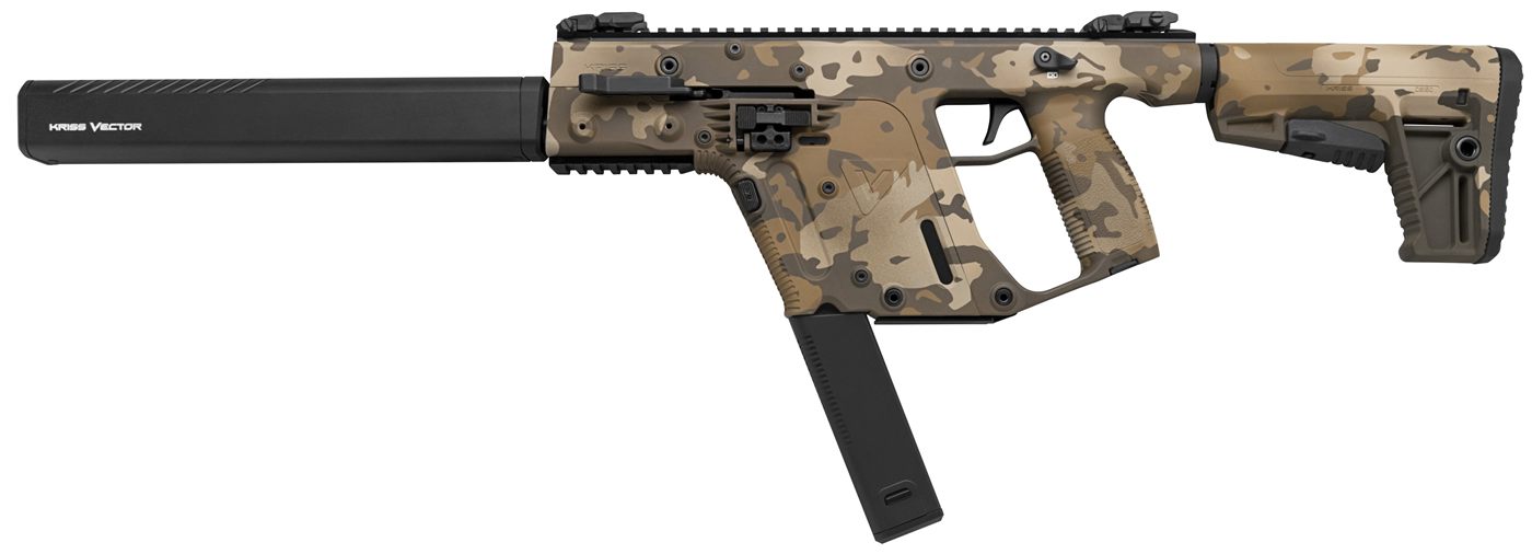Kriss USA Vector CRB G2 Rifle MC FDE Camo 9MM 40RD