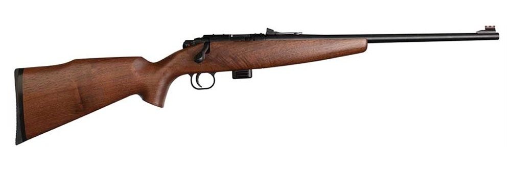 Crickett Cmpact 722 Rifle .22LR 7rd Magazine 16.5in Barrel Walnut Stock
