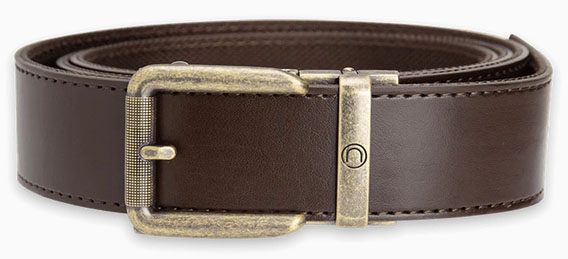 Nexbelt Operating Team PCS3327 EDC Espresso Leather 1.50in Wide Buckle Clos view 2