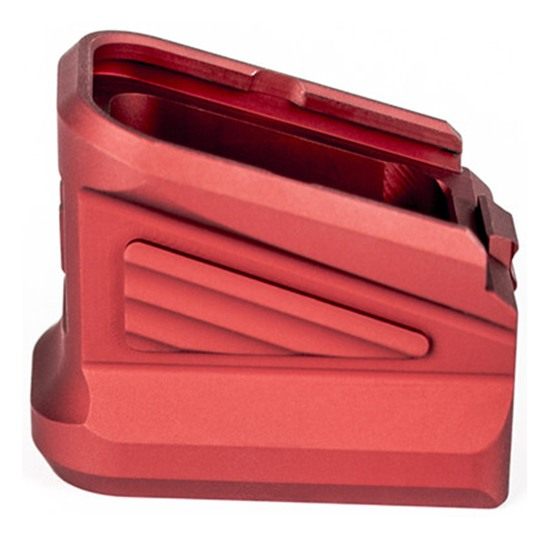 Zev Technologies +5 Basepad For Glock Magazine Red