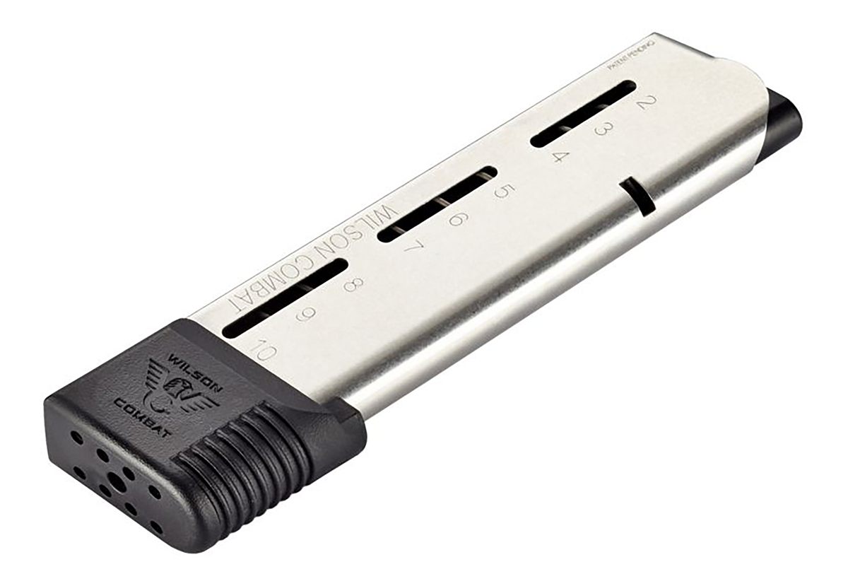 Wilson Combat 50045FS10 1911 10rd Extended Floorplate 45 ACP Fits Elite Tac