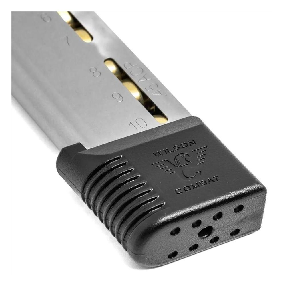 Wilson Combat 50045FS10 1911 10rd Extended Floorplate 45 ACP Fits Elite Tac view 2