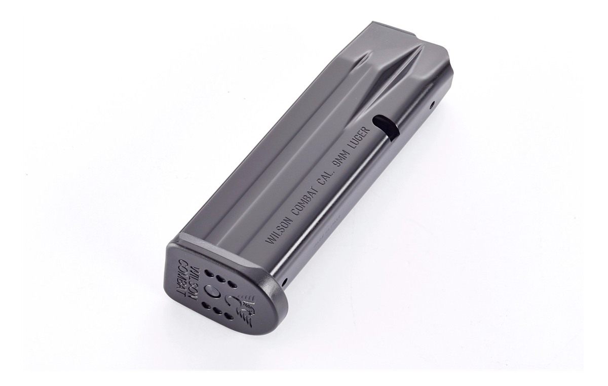 Wilson Combat Handgun Magazine for EDC X9 Black Steel 9mm 15/rd