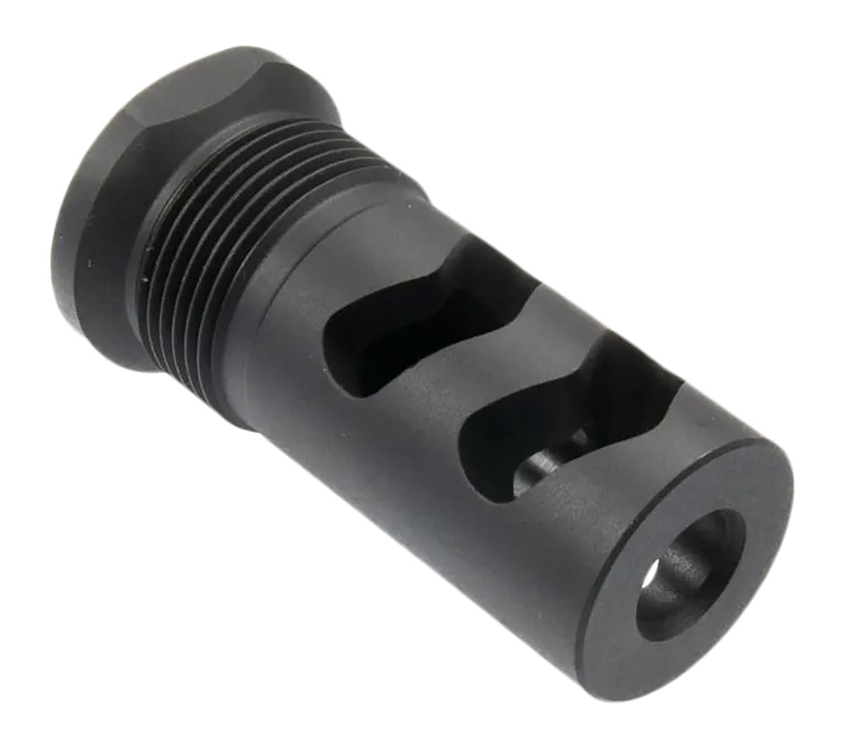Wilson Combat SPRTMBFB30 Muzzle Brake Whisper 30 Cal 5/8inx24 Black Melonit