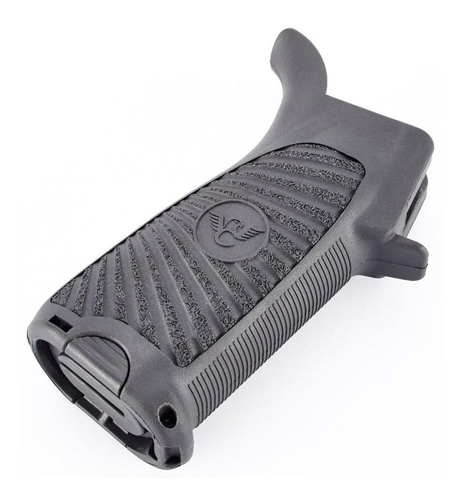 Wilson Combat Trgripblk BCM Gunfighter Grip AR-15 Compatible Starburst Poly view 2