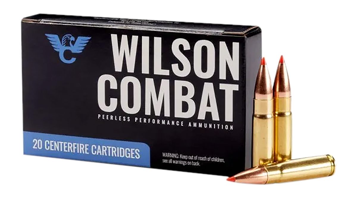 Wilson Combat Rifle Ammunition 300 Blackout | 110gr Hornady V-MAX 2350 FPS