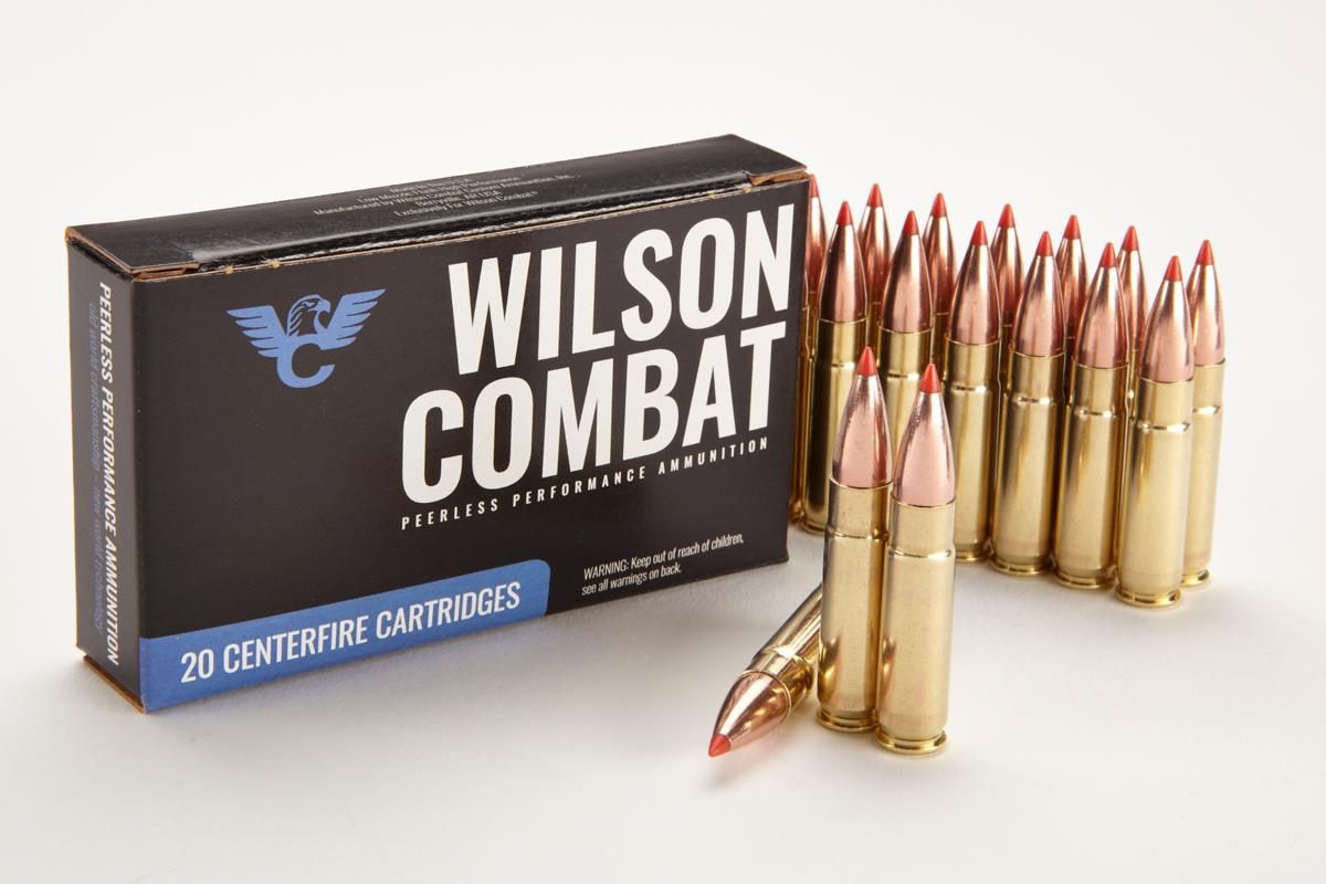 Wilson Combat Rifle Ammunition 300 Blackout | 110gr Hornady V-MAX 2350 FPS view 2
