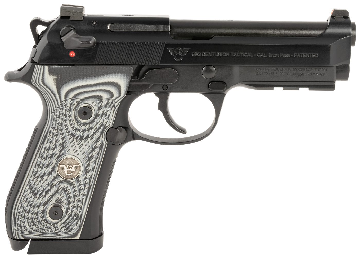 Wilson Combat BER-92CT-9 92G Centurion 9mm Luger 20+1 4.25in Target Crown B