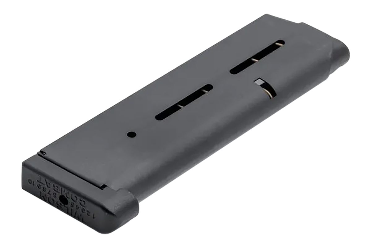 Wilson Combat 4745FS8B 8rd 45 ACP Fits 1911 Black Fluoropolymer