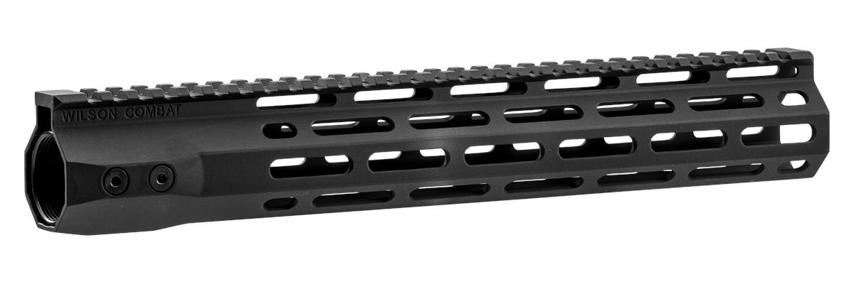 Wilson Combat TRMLOK12 M-LOK Rail AR-15 Black Hardcoat Anodized 6005A-T5 Al