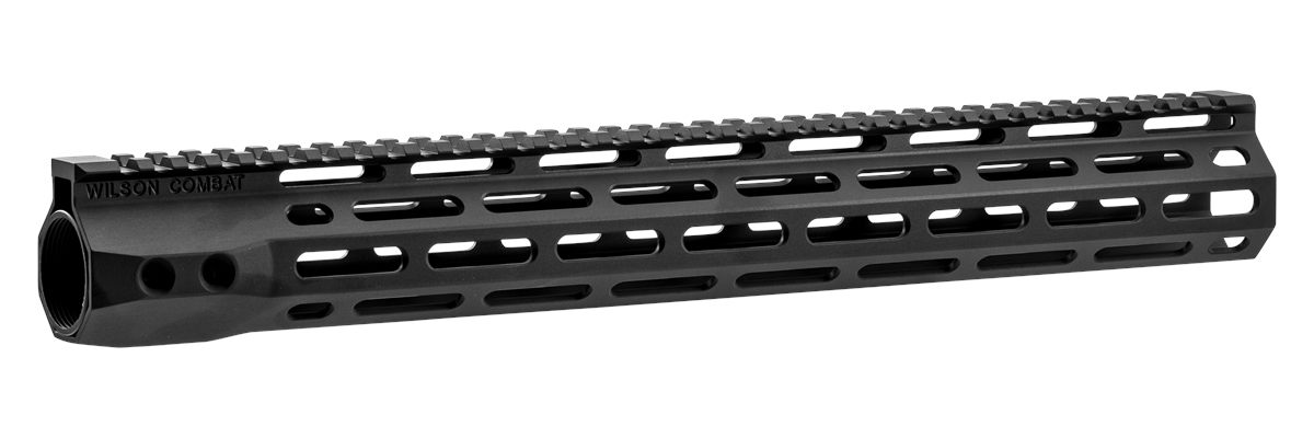 Wilson Combat TRMLOK15 M-LOK Rail AR-15 Black Hardcoat Anodized 6005A-T5 Al