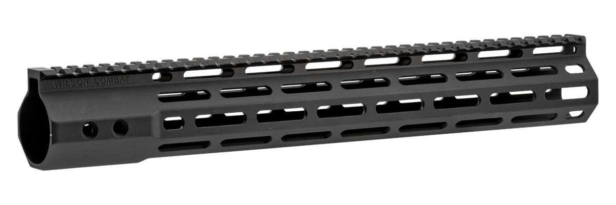 Wilson Combat TRMLOKAR1014 AR-10 M-Lok Handguard 6005A-T5 Aluminum Black Ha