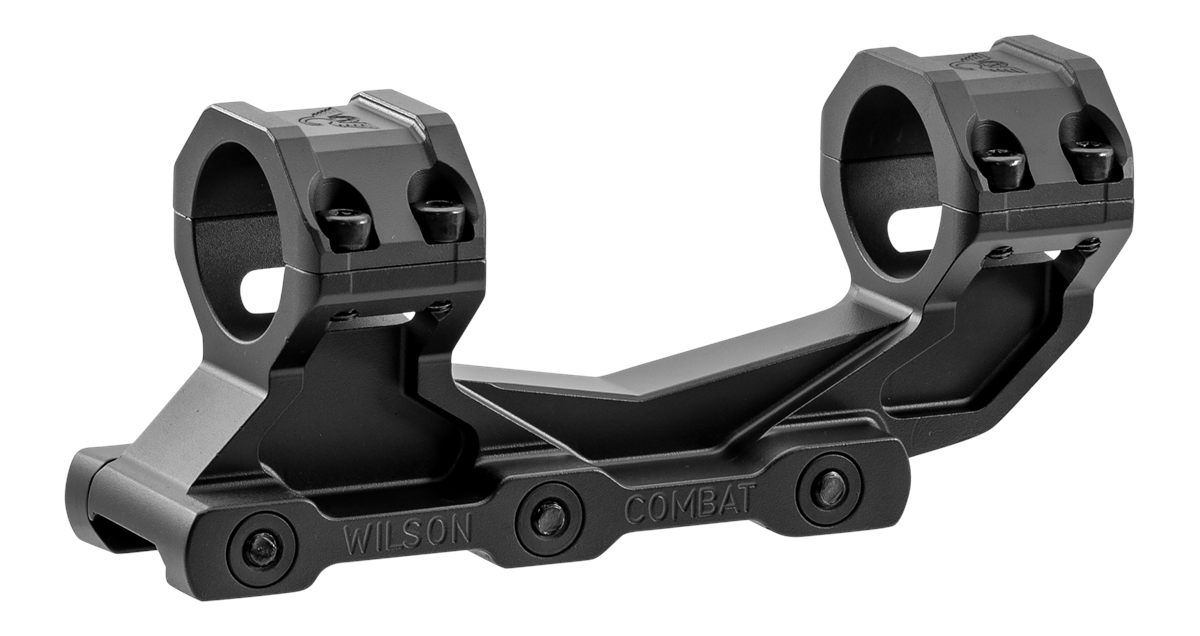 Wilson Combat TRLWM1 V3 Ultralight Scope Mount/Ring Combo Black Anodized 1i