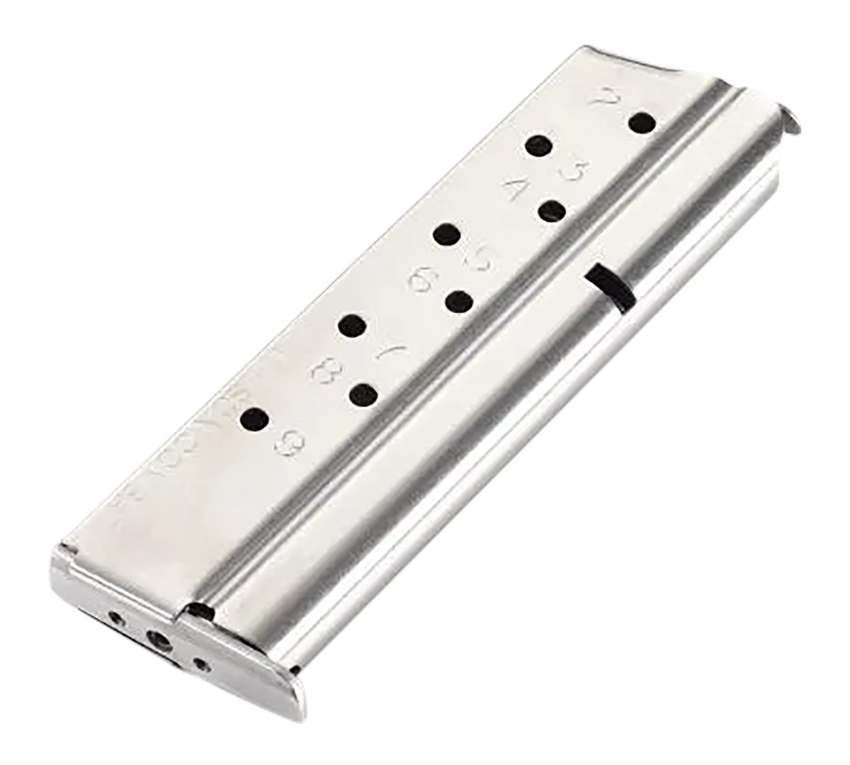 Wilson Combat 9209FS9 920 9rd 9mm Fits 1911 Full Size Silver Stainless Stee