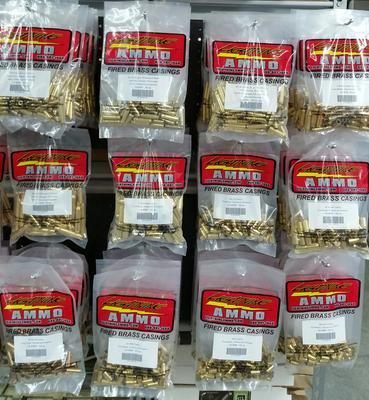 Lightning Ammo Reman. Cleaned Polished Brass .38 Spl 100/ct Bag