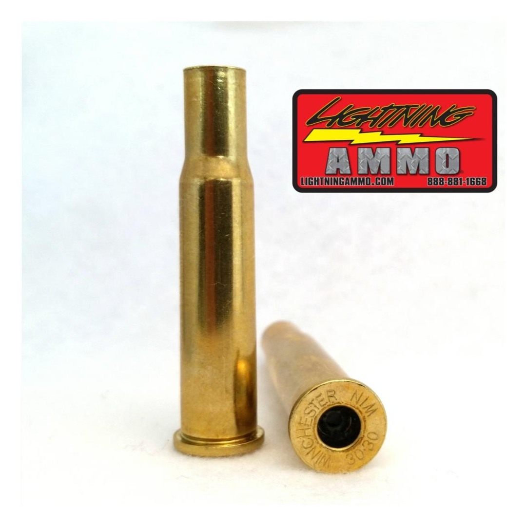 Lightning Ammo Reconditioned Ready to Load Brass 30 50 Qty Bag