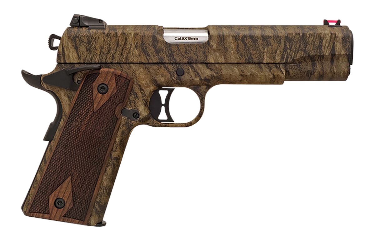 T R Imports 191145CM1 1911 45 ACP 7+1 Walnut Grip