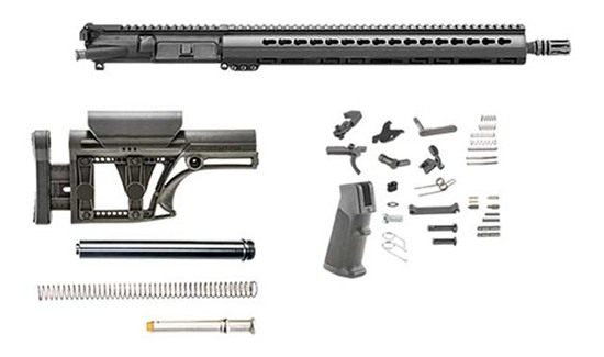 LUTH AR RIFLE KIT LW 16 W/ FIXED STOCK