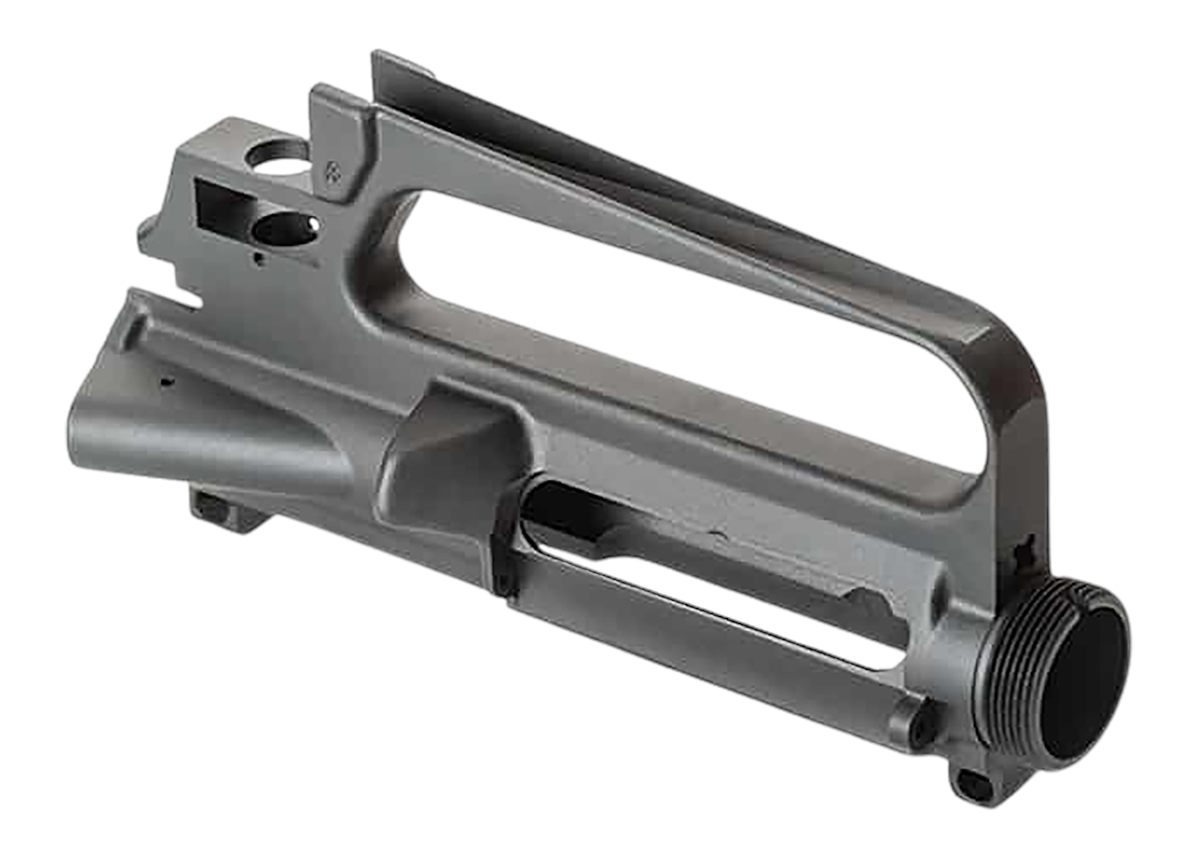 Luth AR UR-A2-S Stripped Upper Receiver 223/5.56mm Aluminum Black Hardcoat