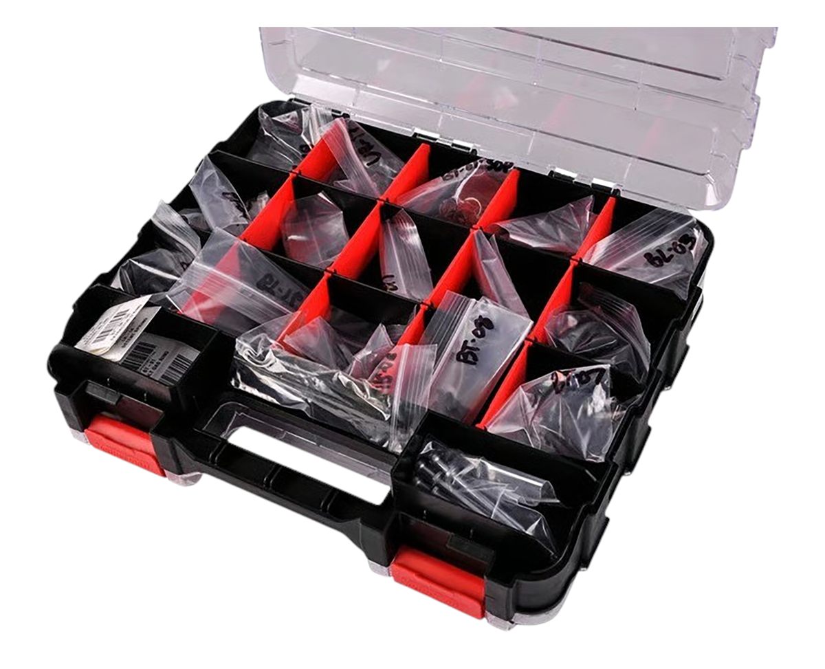 Luth AR TL-GSK Gunsmith Parts Kit Black/Red Firearm