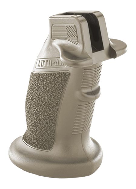 Luth AR PG-WG-FDE Wing Pistol Grip Flat Dark Earth Thermoplastic Fits