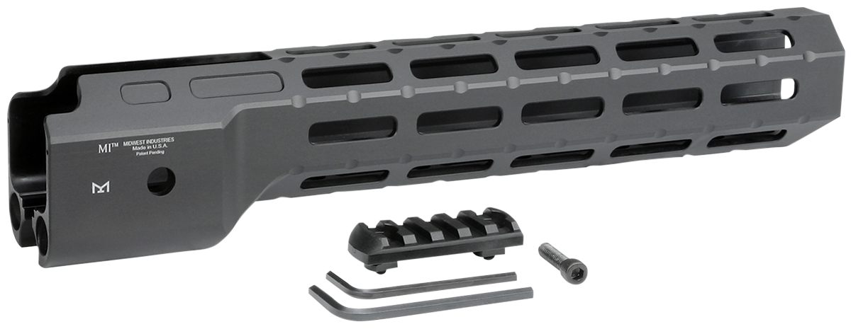 Midwest Industries MICRPC9 Combat Ruger PC9 M-Lok Handguard Black Hardcoat