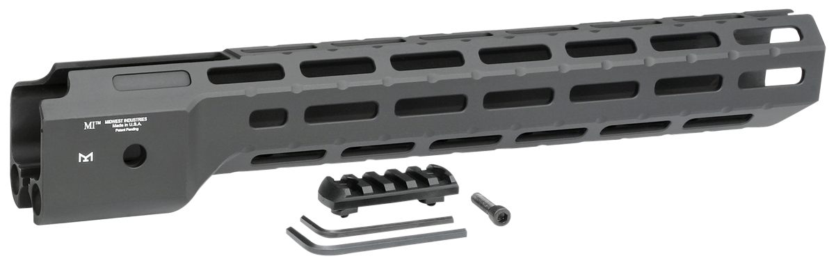 Midwest Industries MICRPC9X Combat Ruger PC9 M-Lok Handguard Black Hardcoat