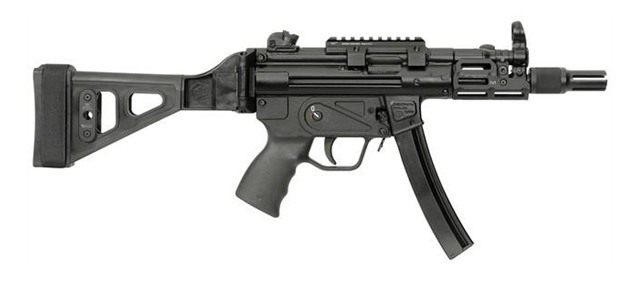 Midwest Industries MIMP5OR HK MP5 and Clones Top Picatinny Rail Black Anodi view 2